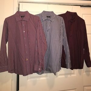 3 Nordstrom button downs size L