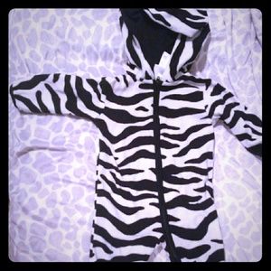 Zebra onsie 0_3m