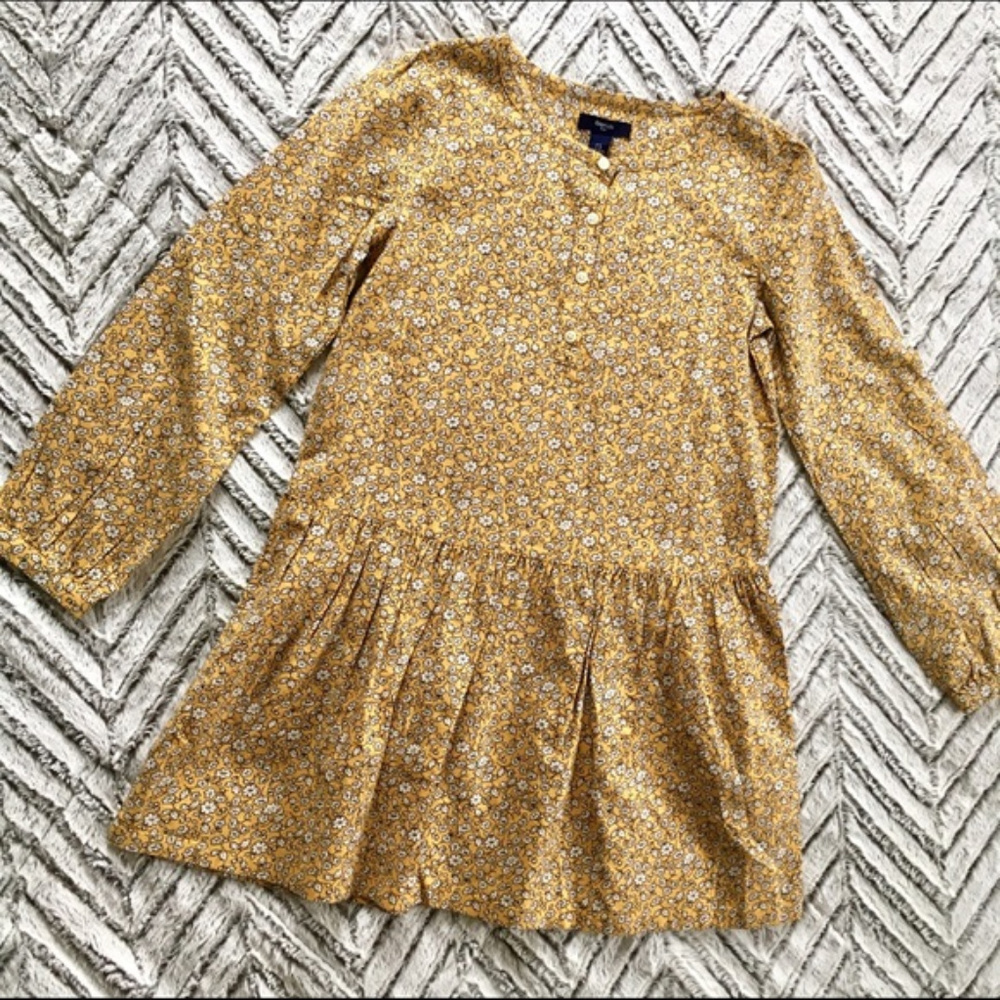 3 for $15 GAP Floral yellow Floral Boho dress