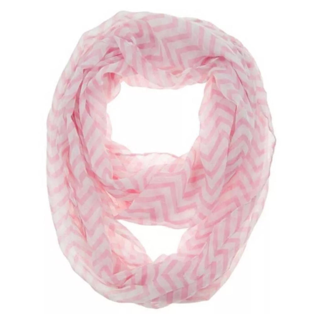 Infinity zig zag Chevron scarf