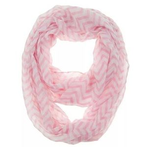 Infinity zig zag Chevron scarf