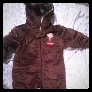 Warm bear suit 0_3m