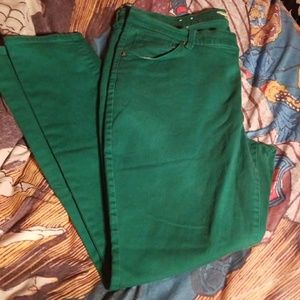 Green Sweet Heart Jeans