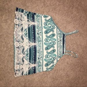 Cropped cute tank