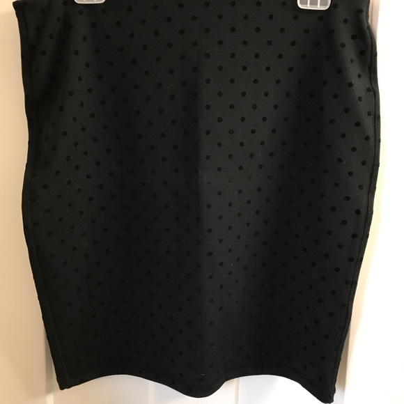 Black polka dot skirt - Picture 2 of 2