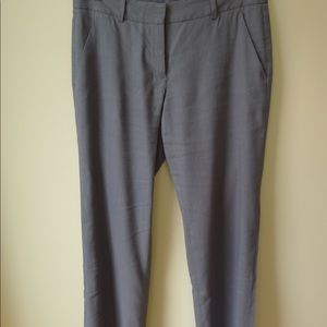 Theory Women's Blue Linen Pants