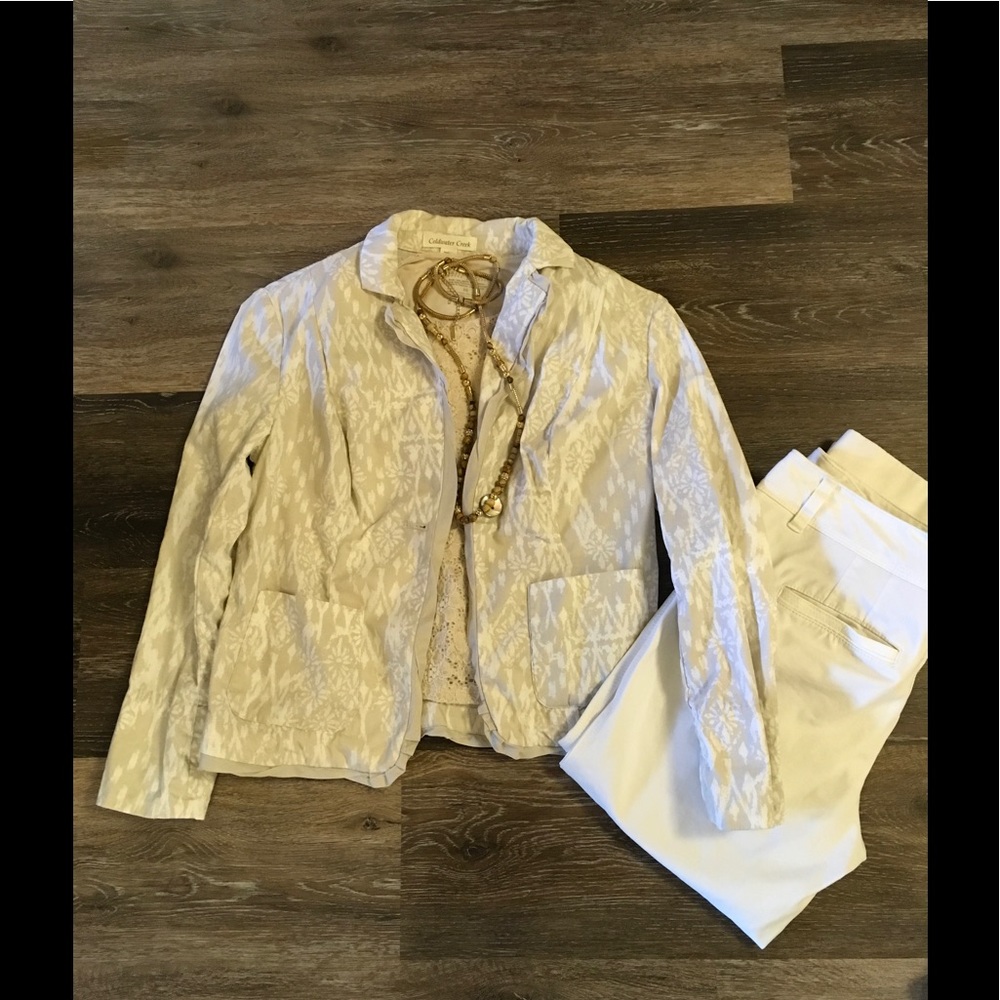 Coldwater Creek Ikat Blazer