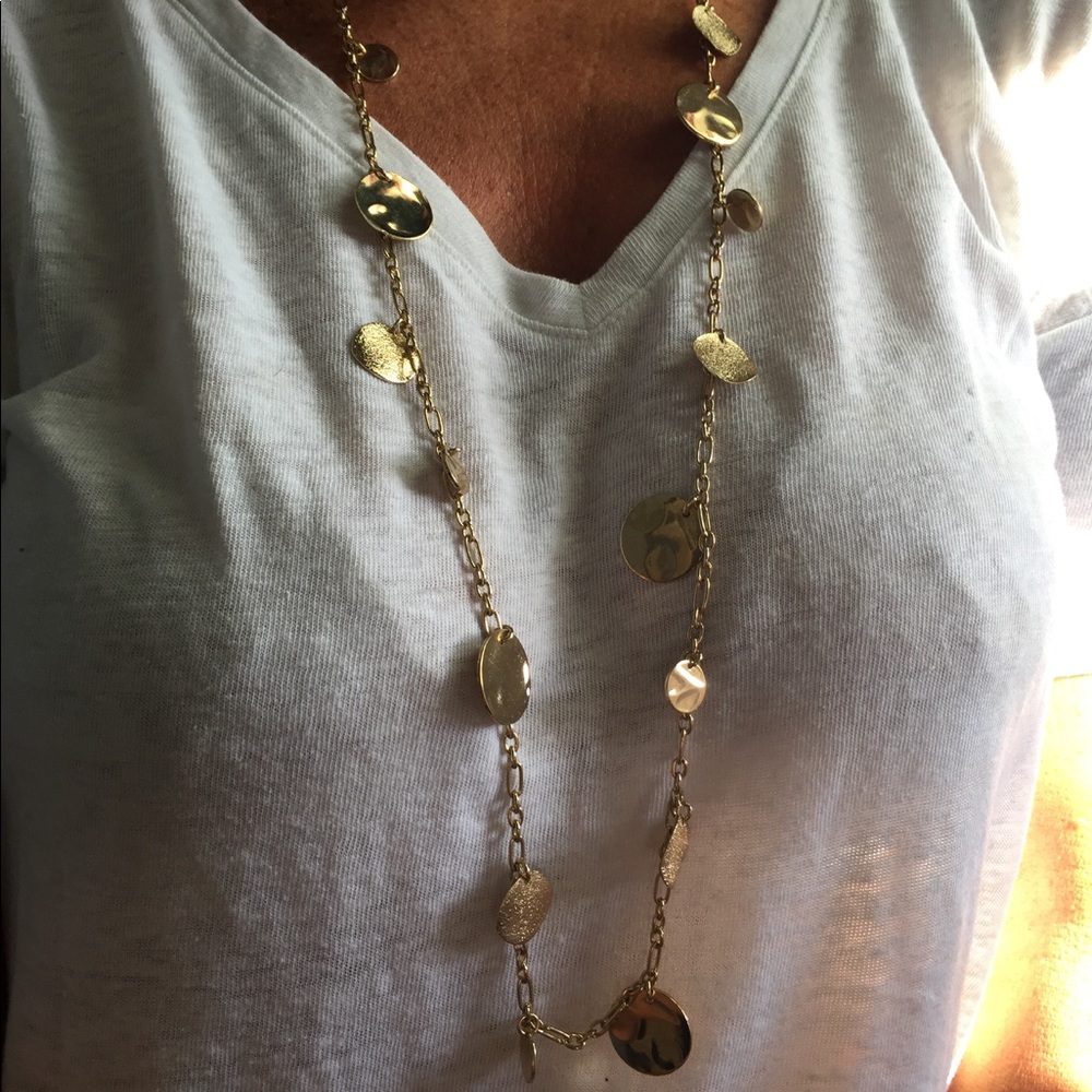Gold necklace