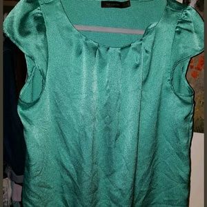 The Limited green blouse