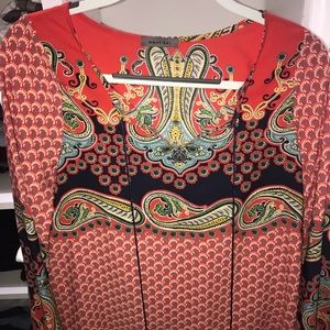 West Kei Preppy Flowy Long Sleeve