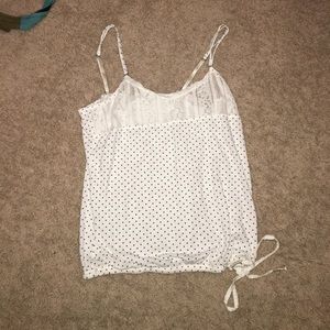 Polk-a-dot cami