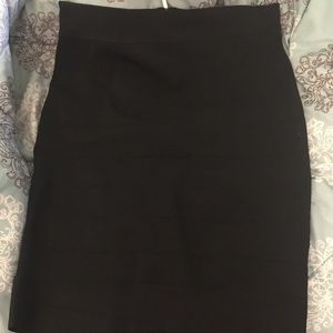Kardashian ribbed Bodycon skirt