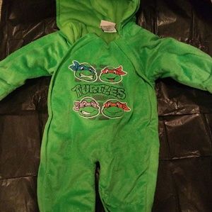 TMNT baby warm suit