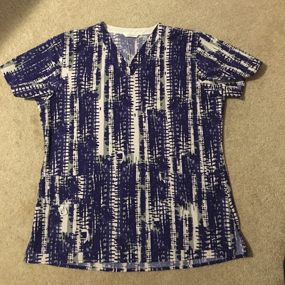 Carhartt scrub top. Size large