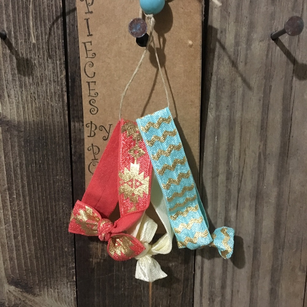 Hair Elastics--- Set of 9 (3 in each)