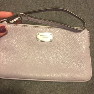 Lilac Michael Kors Wristlet