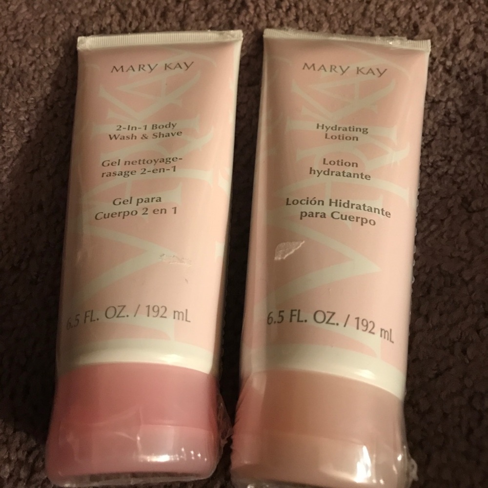 2 in 1 body wash & shave and hydrating lotion