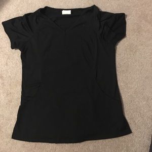 Size large women's scrub top