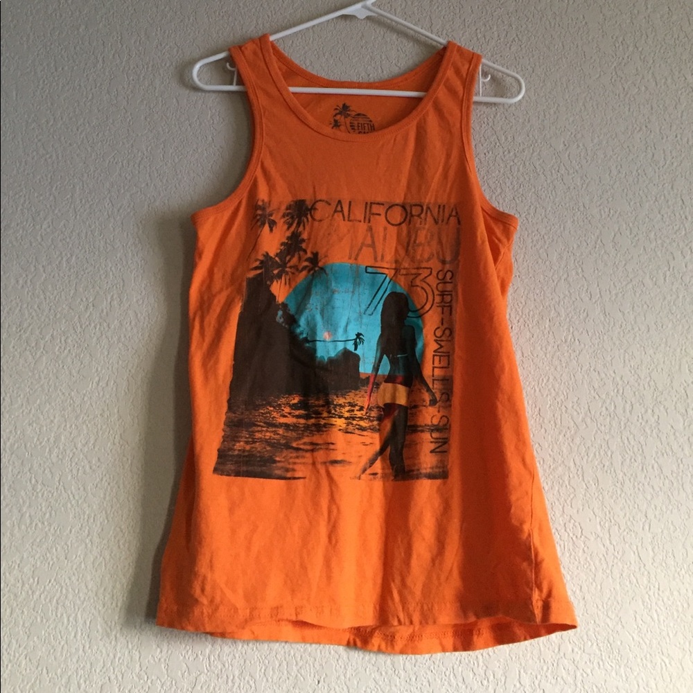 Orange tank
