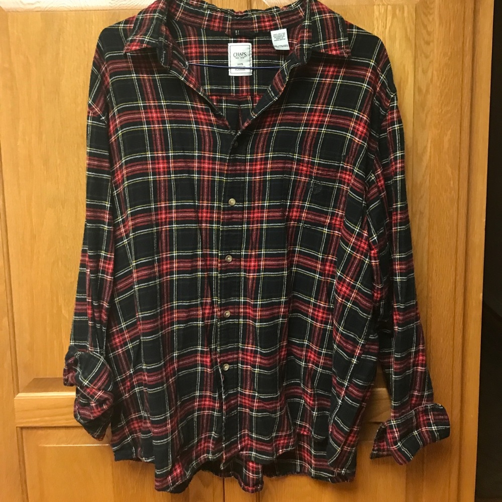 Chaps Flannel Shirt XXL