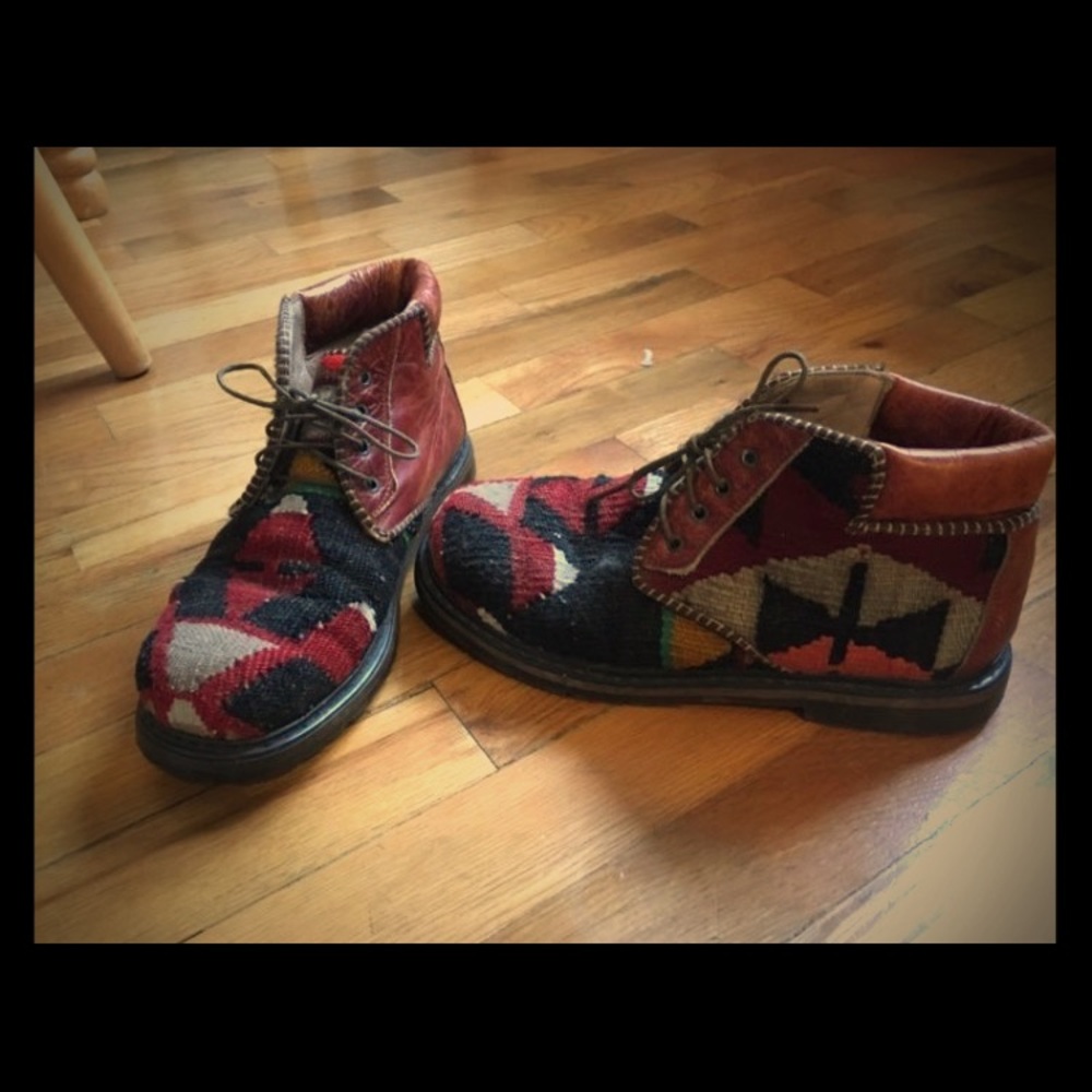 Women's Conti brand embroidered ankle boots