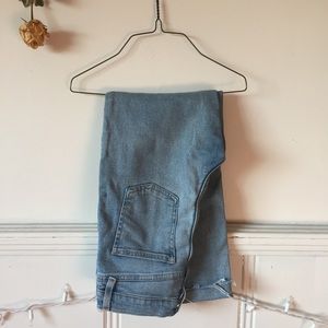high waisted bdg jeans