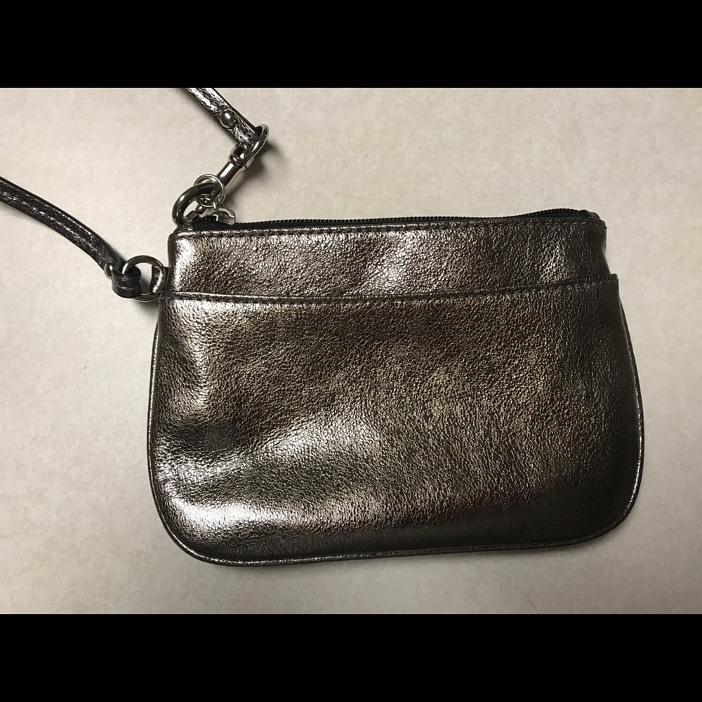 Coach Silver wallet