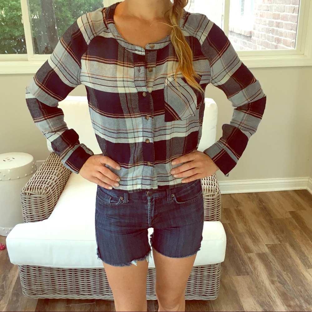 Urban outfitter's plaid top
