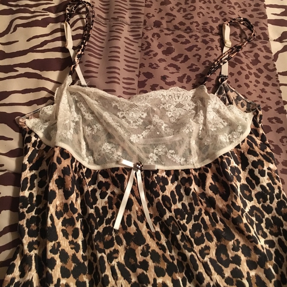 Victoria Secret Cheetah gown