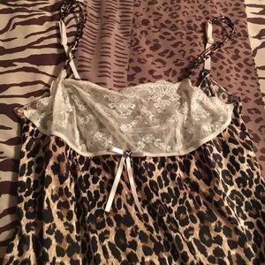Victoria Secret Cheetah gown