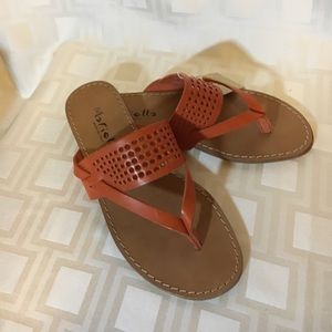 Lovely Italian-made Leather Mariella Sandals - 7.5