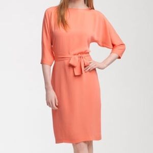 DVF Maja Two Peach Dress size 6
