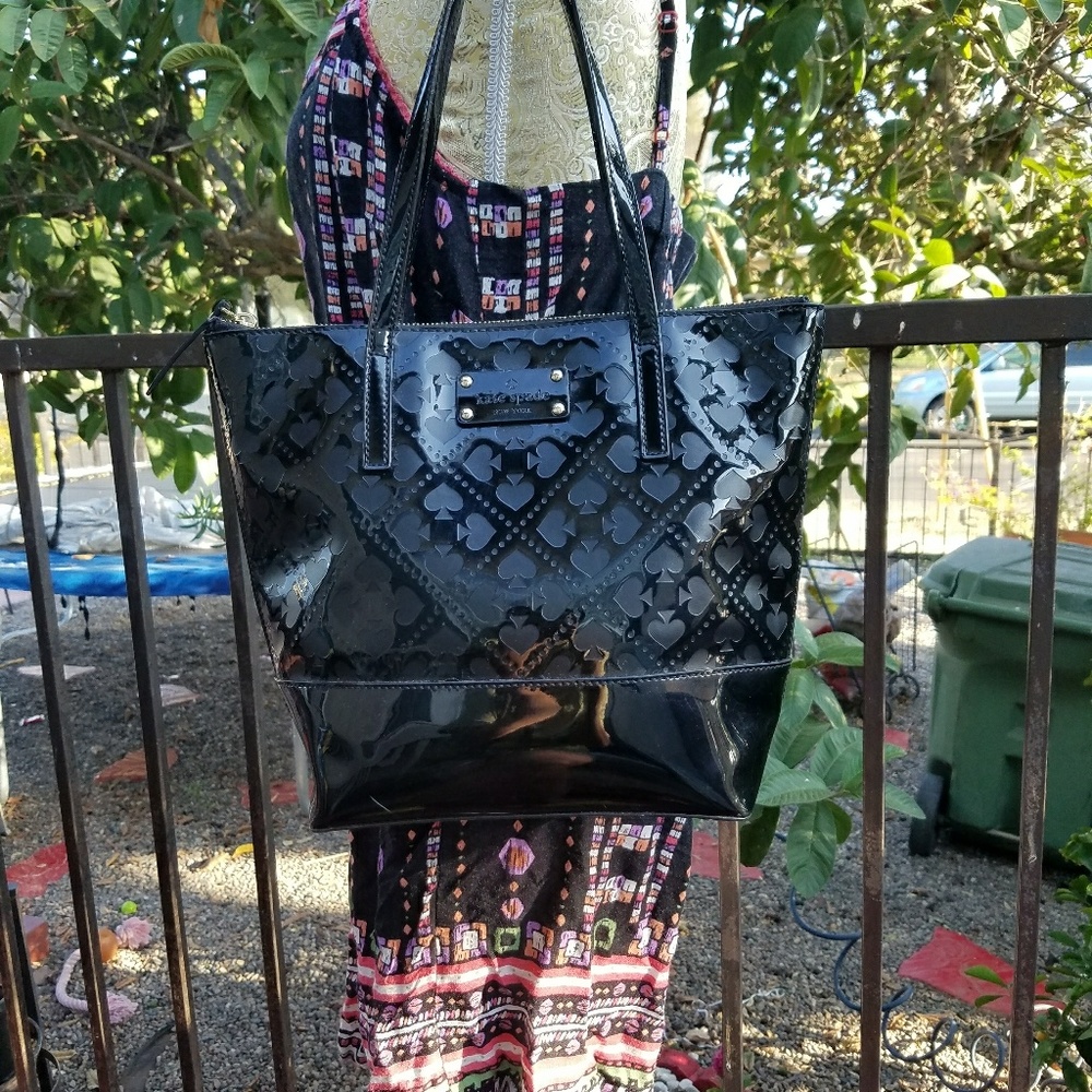 KATE SPADE JERALYN BEALE STREET BLACK PATENT - Picture 3 of 8