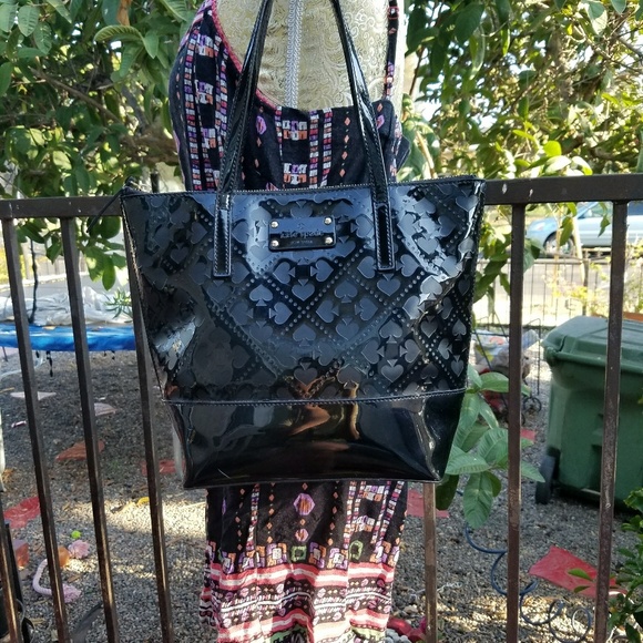 KATE SPADE JERALYN BEALE STREET BLACK PATENT - Picture 3 of 8
