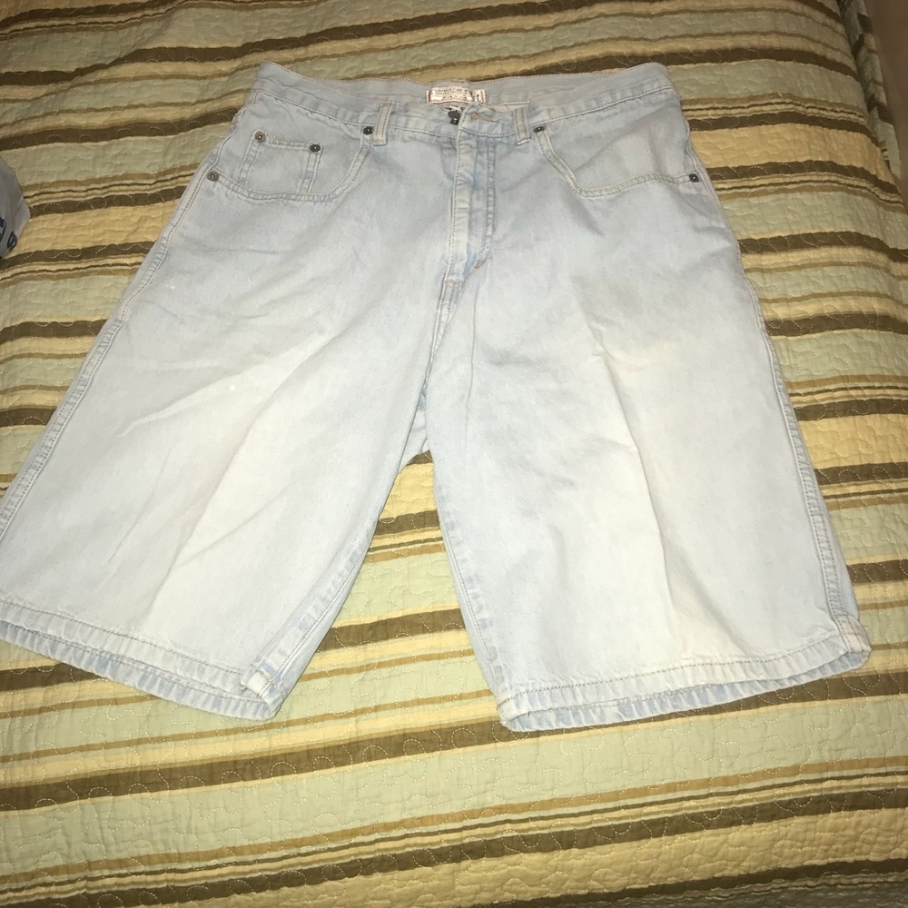 Vintage Guess Jeans Light Wash Jeans Shorts. 32