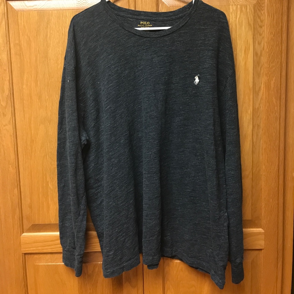 Long Sleeved Polo Tee XXL