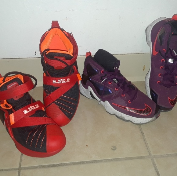 Lebron 13 and Lebron Soldier 9