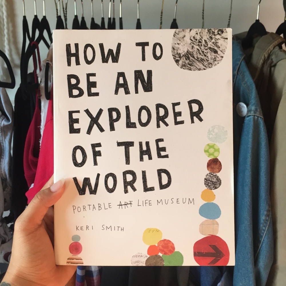 how to be an explorer of the world book
