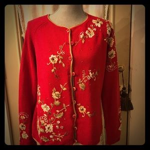 Women's embellished sweater