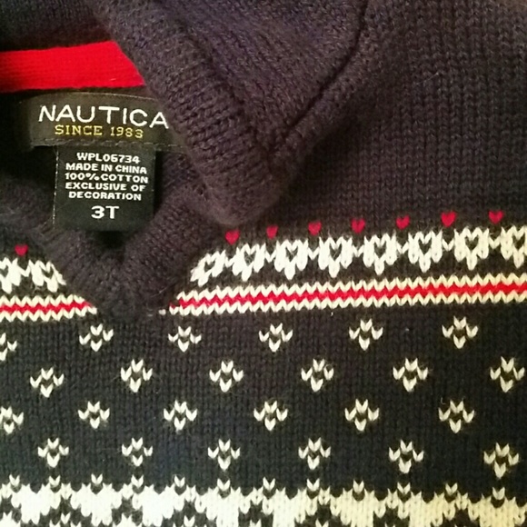 Nautica sweater dress with hood - Picture 2 of 4