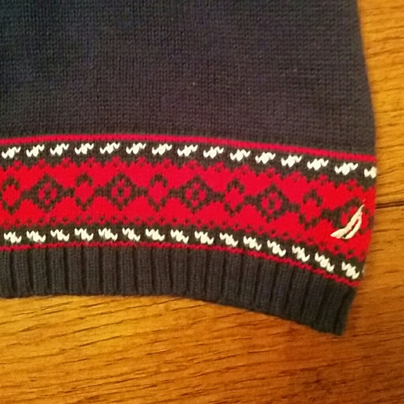 Nautica sweater dress with hood - Picture 3 of 4