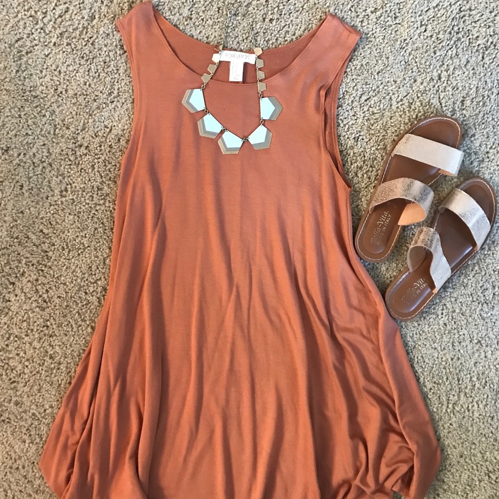 Camel colored dress