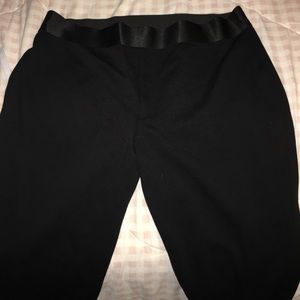 BEBE Basic Ankle Zip Leggings