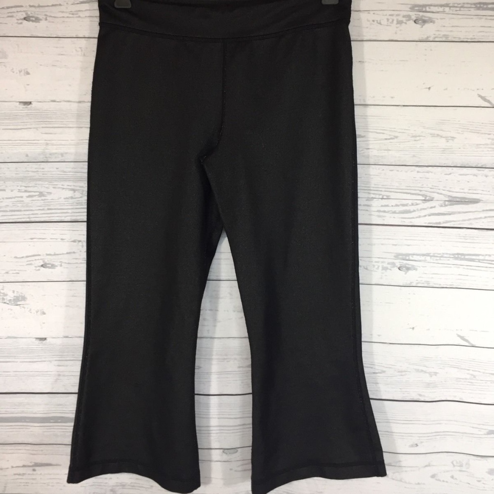 Lululemon Gather And Crow Slub Denim Crop Capri