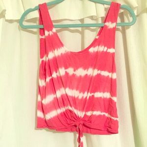 Pink Tie Dyed Tank