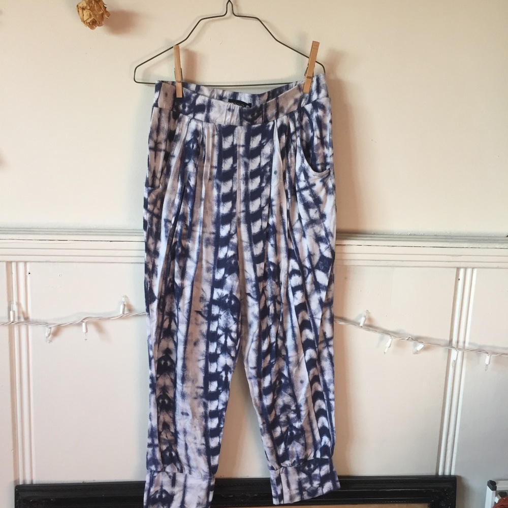 soft harem pants