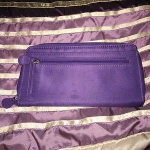 Purple wallet
