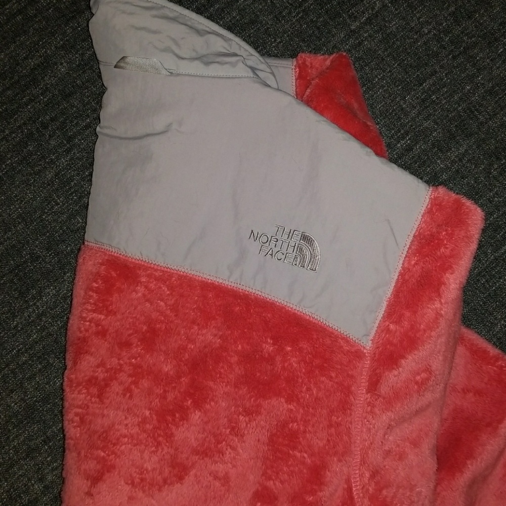 Girls Pink and Grey North Face! - Picture 3 of 4