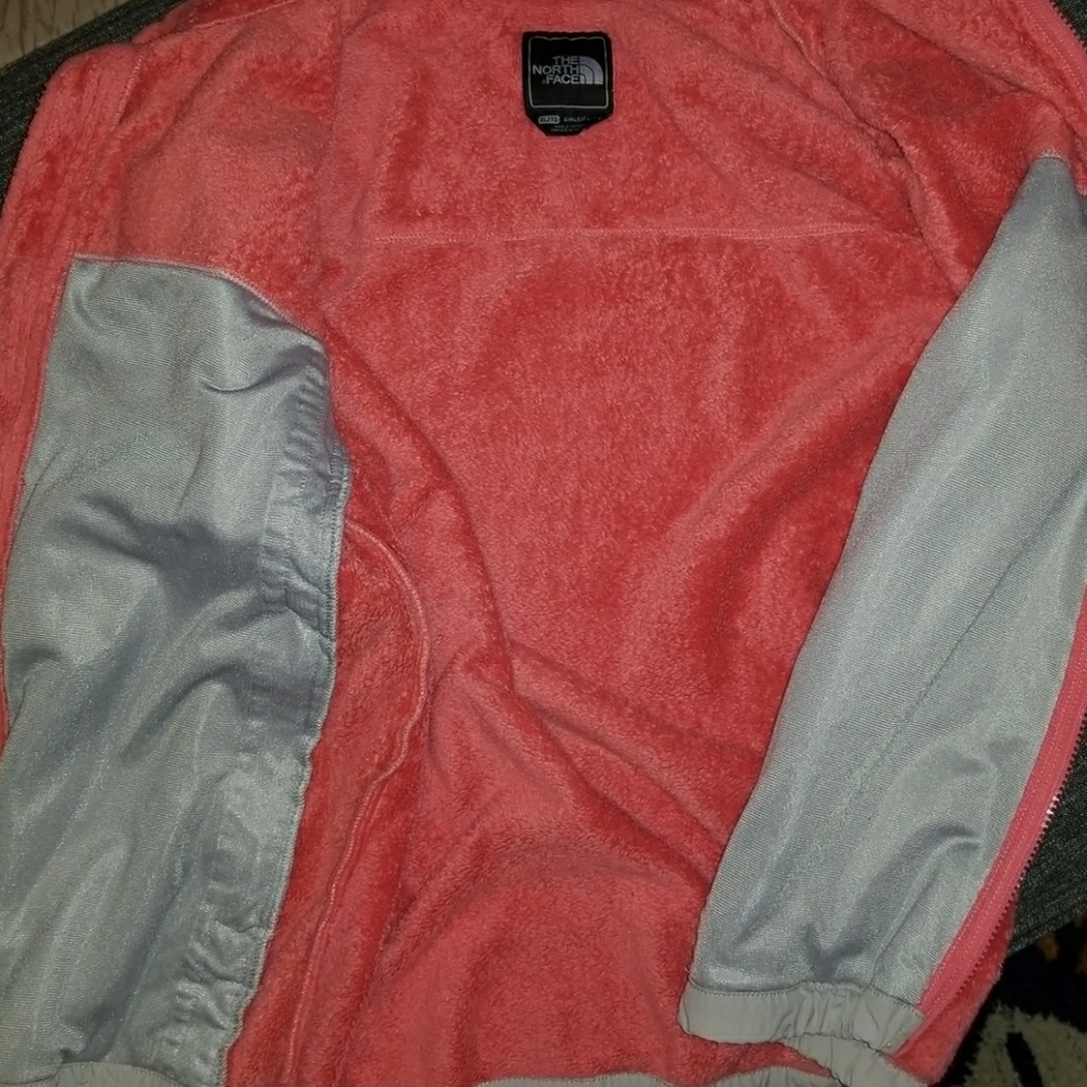Girls Pink and Grey North Face! - Picture 4 of 4