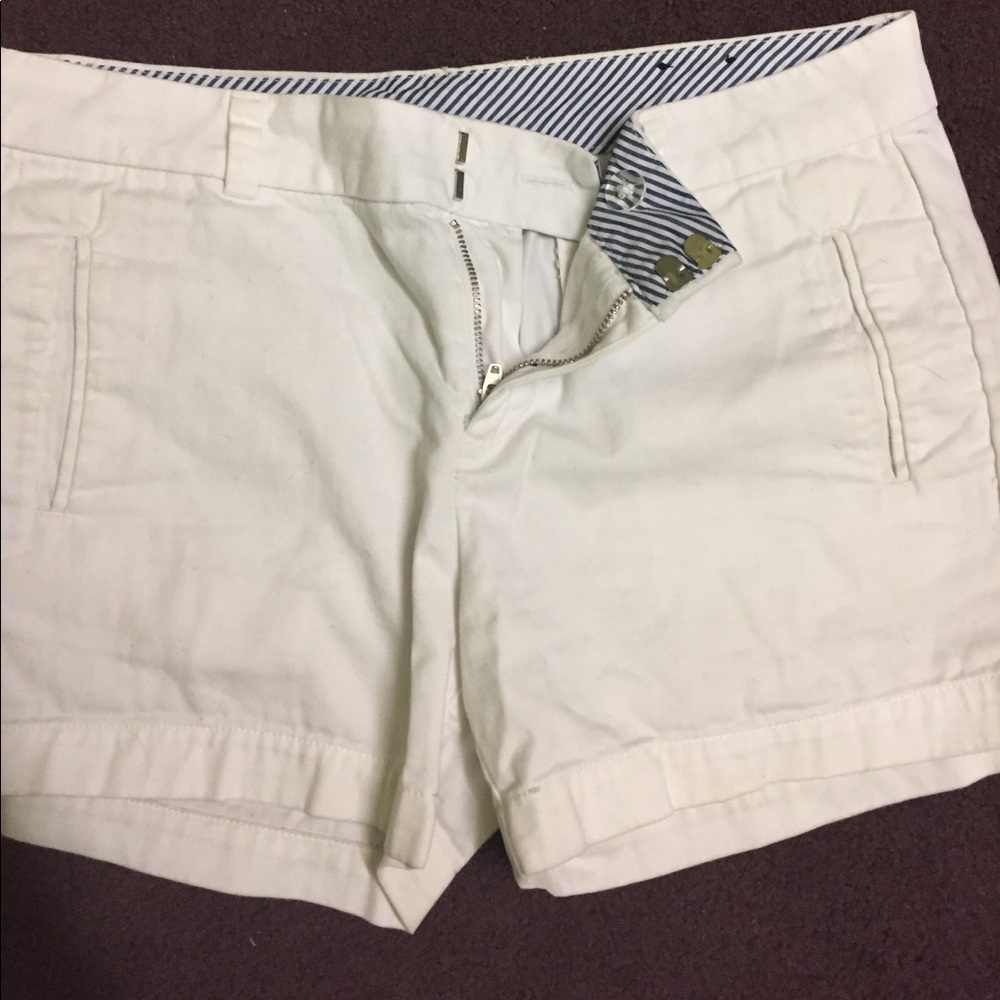 White shorts